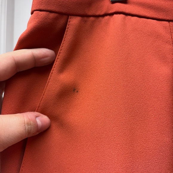 Vintage Jon Lawrence Rust Wide Leg Pants – Size 18W – Made in USA - Picture 3 of 11